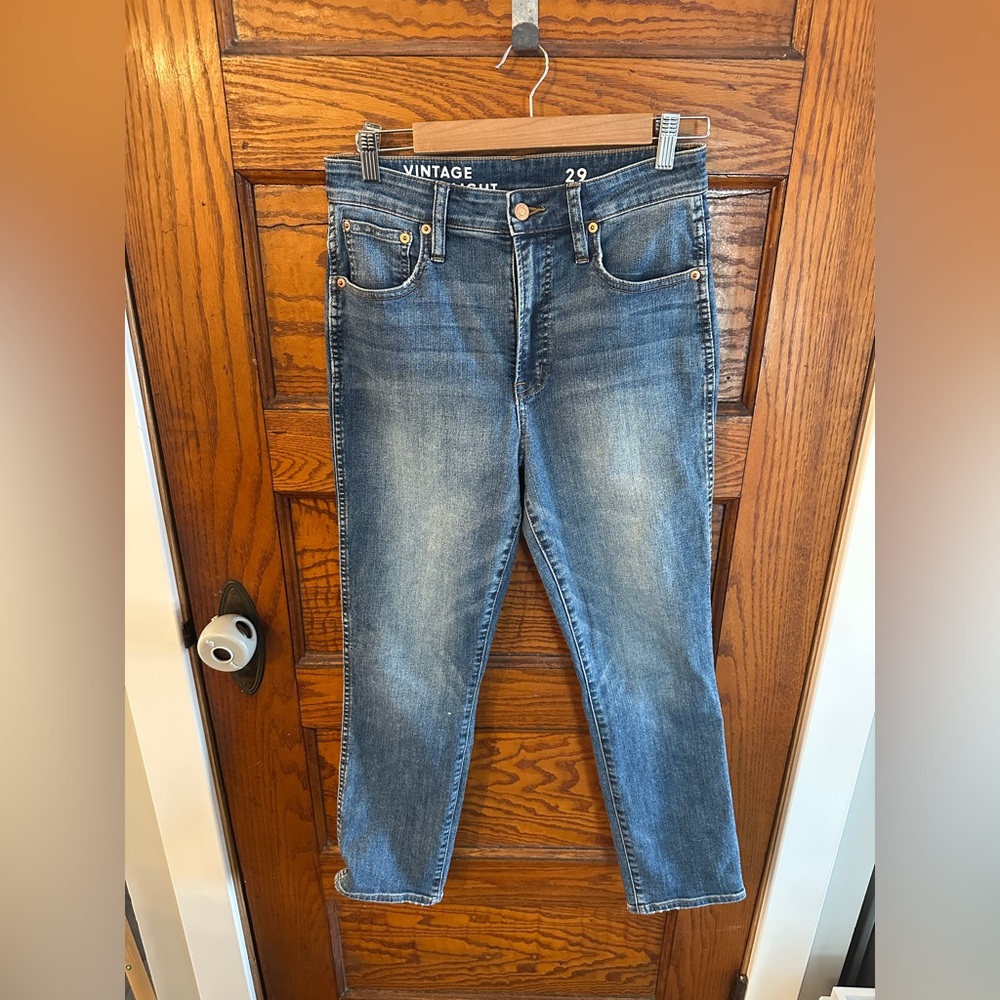J Crew Vintage Slim Straight Jean size 29